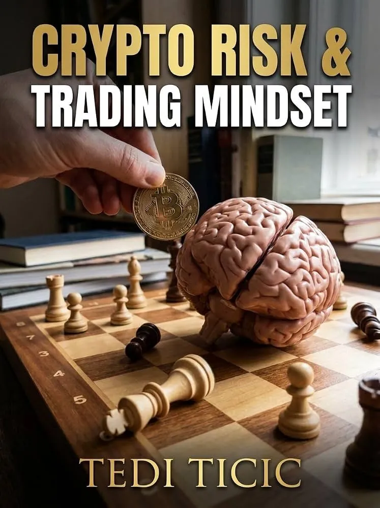 Naslovnica knjige Crypto Risk & Trading Mindset
